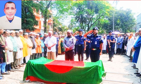 কাউখালীতে মুক্তিযোদ্ধা মোশারফ’র দাফন সম্পন্ন