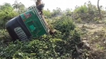 কলাপাড়ায় সিএনজি উল্টে দুইজনের মৃত্যু