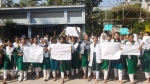 ভান্ডারিয়ায় শিক্ষায় বাণিজ্য বন্ধে শিক্ষার্থীদের বিক্ষোভ