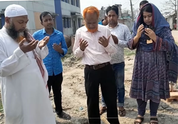 বামনায় সাংবাদিক নির্ঝর বিশ্বাসের পরলোক গমন