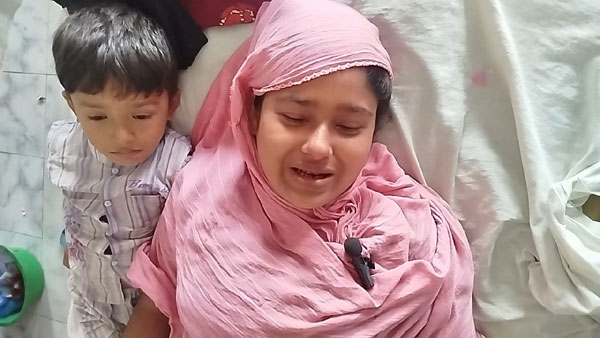 নেছারাবাদে যৌতুক দাবিতে গৃহবধুকে নির্যাতন!