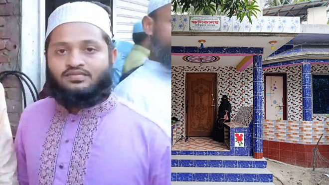 চরফ্যাশনে জামায়াত নেতার বাড়িতে যুবতীর অনশন