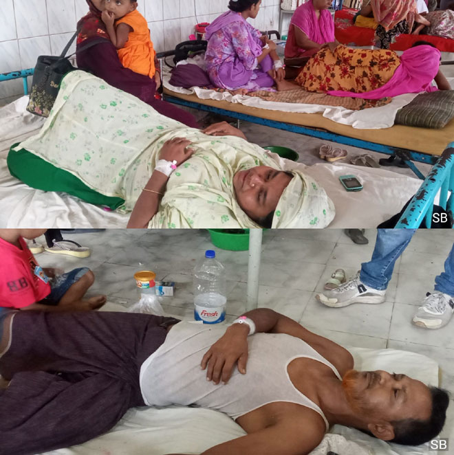 নেছারাবাদে জমির বিরোধে প্রতিপক্ষের হামলায় আহত-২