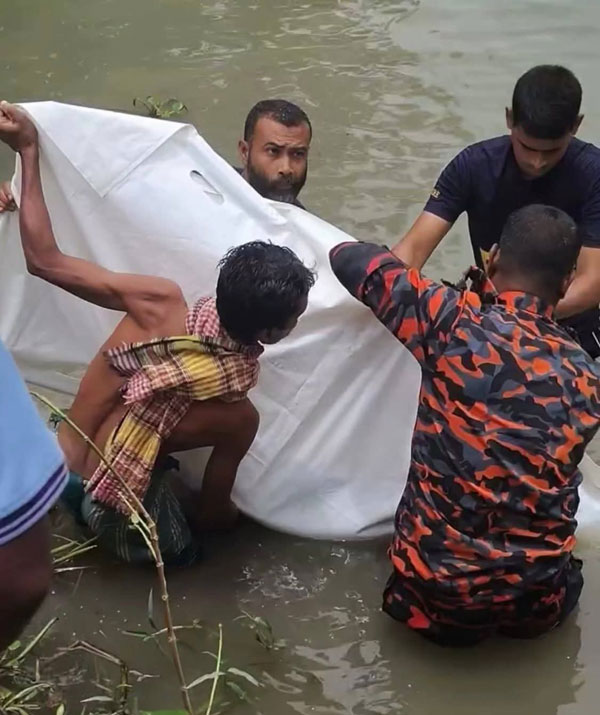 নেছারাবাদে নিখোঁজের ১২ঘন্টার পরে বৃদ্ধার মরদেহ উদ্ধার