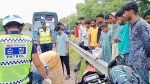 ঢাকা-ভাঙ্গা মহাসড়কে বাসের ধাক্কায় মোটরসাইকেল আরোহী নিহত