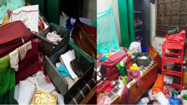 দুমকিতে মুক্তিযোদ্ধার বাড়িতে দুঃসাহসিক ডাকাতি