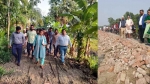চরফ্যাশনে উন্নয়ন তদারকিতে ইউএনও মিথির কঠোর অবস্থান