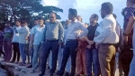 <small> ভাঙ্গণ রোধে ব্যবস্থা গ্রহণের আশ্বাস </small> কুয়াকাটা সি-বিচ পরিদর্শনে বিভাগীয় কমিশনার ও ডিসি