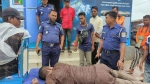 <small>ফটোগ্রাফারদের উদ্ধার </small> কুয়াকাটায় এবার তলিয়ে যাচ্ছিলেন মদ্যপ পর্যটক!
