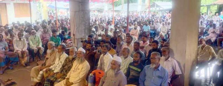 নাজিরপুরে বিএনপির কমিটি চেয়ে সমাবেশ