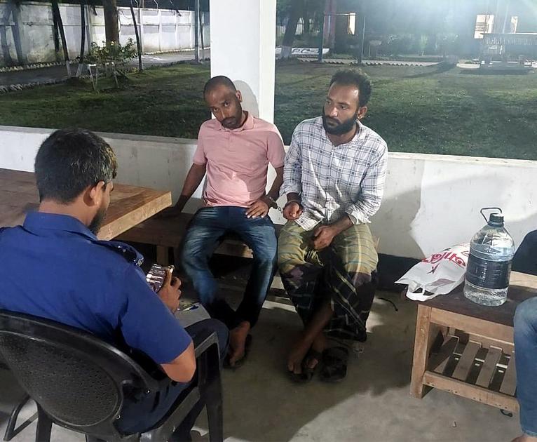 কলেজছাত্রী অপহরণ মামলার দুই আসামি সবুজ হাওলাদার ও সমির নেপ্তি