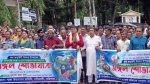 গৌরনদীতে জন্মাষ্টমীতে বর্ণাঢ্য মঙ্গল শোভাযাত্রা
