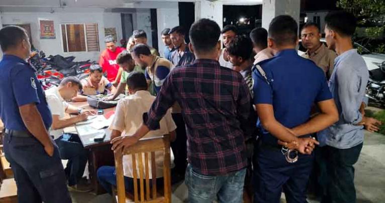 কুয়াকাটায় মাদকসেবীদের কারাদণ্ড