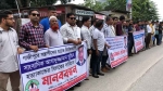 গাজীপুরে সাংবাদিক তুহিন হত্যার প্রতিবাদে গোপালগঞ্জে মানববন্ধন
