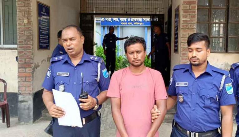 সালথায় ছাত্রলীগ সম্পাদক শাহীন গ্রেপ্তার