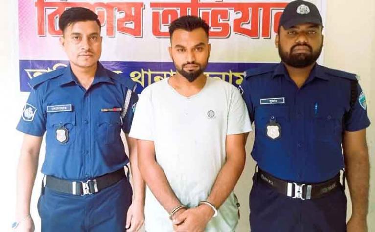 তাহিরপুরে আ.লীগ নেতার ছেলে ইয়াবাসহ গ্রেপ্তার
