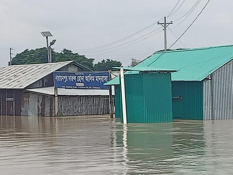 চাঁপাইনবাবগঞ্জে পদ্মা নদীতে আবারও পানি বৃদ্ধি