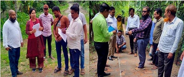 গৌরনদীতে গ্রামীণ জনপদে উন্নয়নের ছোয়া