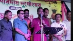 কলাপাড়ায় বিএনপি কেন্দ্রীয় নেতার পুজামন্ডপ পরিদর্শন