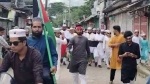 কলাপাড়ায় হামাস-ইসরায়েল যুদ্ধবিরতি সমর্থনে শান্তি সমাবেশ