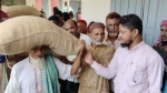 দশমিনায় ১৪’শ ৫৫ জেলে পরিবারে চাল বিতরণ
