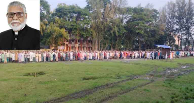 দশমিনায় রাষ্ট্রীয় মর্যাদায় মুক্তিযোদ্ধা আবদুল আজিজের দাফন সম্পন্ন