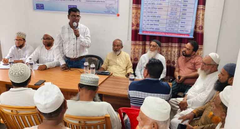 আলীপুর বাজার ব্যবসায়ী কমিটির নির্বাচনী তফসিল ঘোষণা