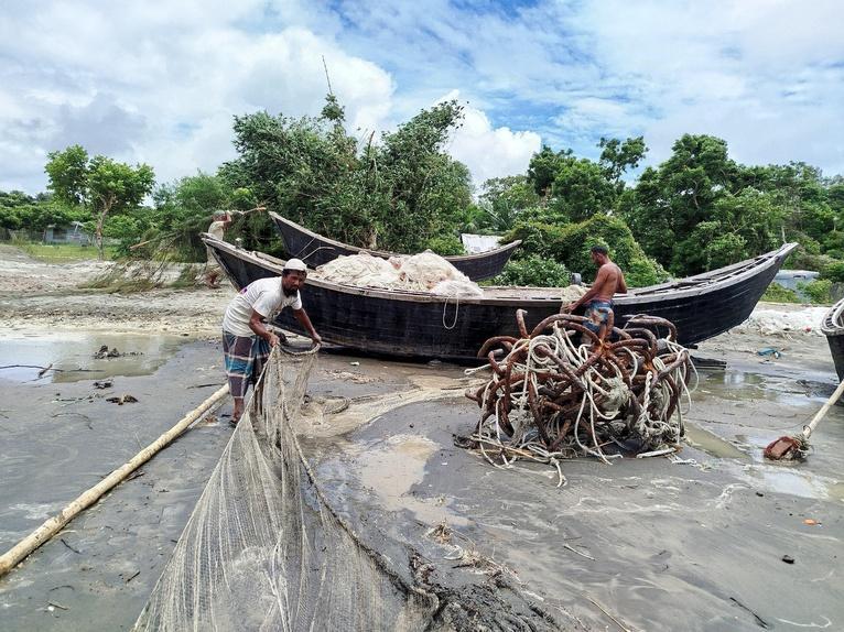প্রস্তত উপকূলের জেলেরা