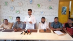 অপপ্রচারের অভিযোগে সংবাদ সম্মেলনে বাবুগঞ্জ স্বেচ্ছাসেবক দলের সদস্য সচিব