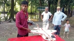 আমতলীতে নবম শ্রেণির ছাত্রের যুদ্ধবিমান আবিষ্কার!