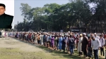 উপজেলা চেয়ারম্যানের জানাজায় মানুষের ঢল