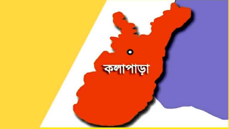কলাপাড়ায় রাখাইন পরিবারের বসত:ঘরে আগুন দেয়ার অভিযোগ