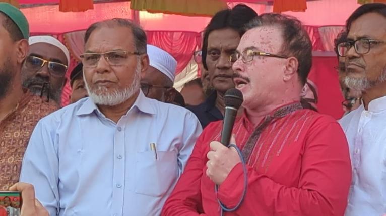 মঠবাড়িয়ায় বিপ্লব ও সংহতি দিবসের র্যালি ও সভা বিএনপির