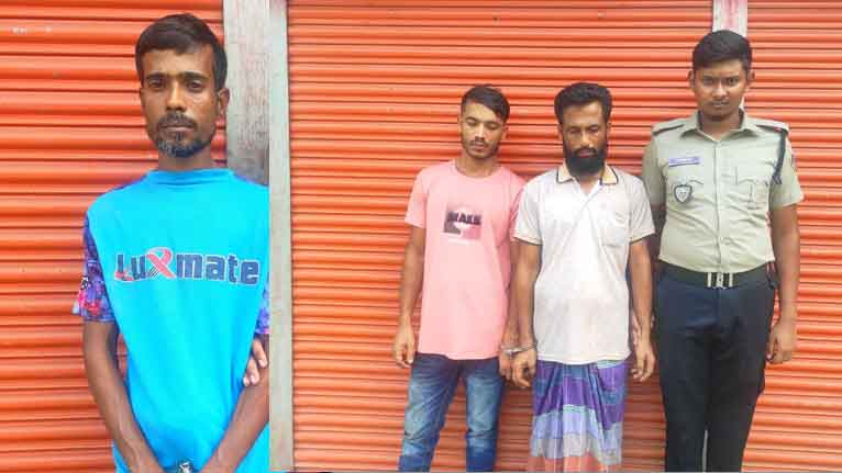 মোরেলগঞ্জে গাঁজা সেবনের দায়ে তিন যুবকের কারাদণ্ড