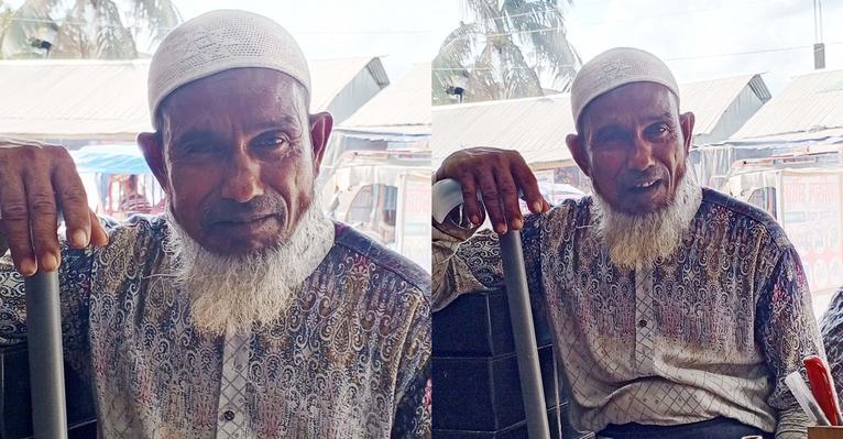 ভিক্ষাবৃত্তি ছেড়ে ব্যবসার স্বপ্ন মির্জাগঞ্জের আইয়ুব আলীর