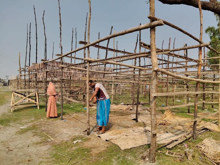 কুয়াকাটায় শুঁটকি মৌসুমের প্রস্তুতি জোরদার