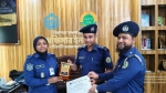 গৌরনদী মডেল থানার সাব-ইন্সপেক্টর জেলায় শ্রেষ্ঠ নির্বাচিত