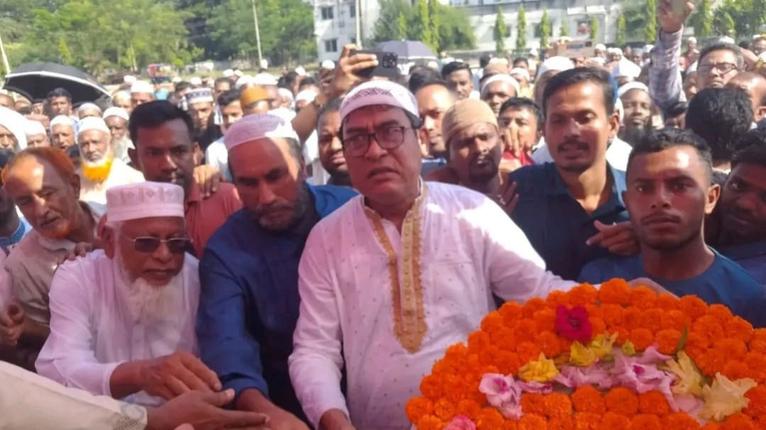 চির নিদ্রায় শায়িত গণমানুষের নেতা মতিয়ার রহমান তালুকদার