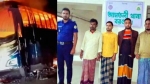 আমতলীতে দুর্বৃত্তদের আগুনে পুড়ে গেল বাস মালিকের স্বপ্ন