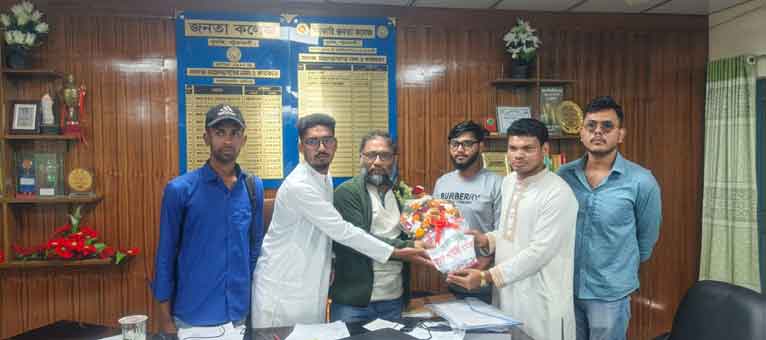 দুমকিতে জনতা কলেজে নবগঠিত ছাত্রদল কমিটির সৌজন্য সাক্ষাতে উত্তেজনা