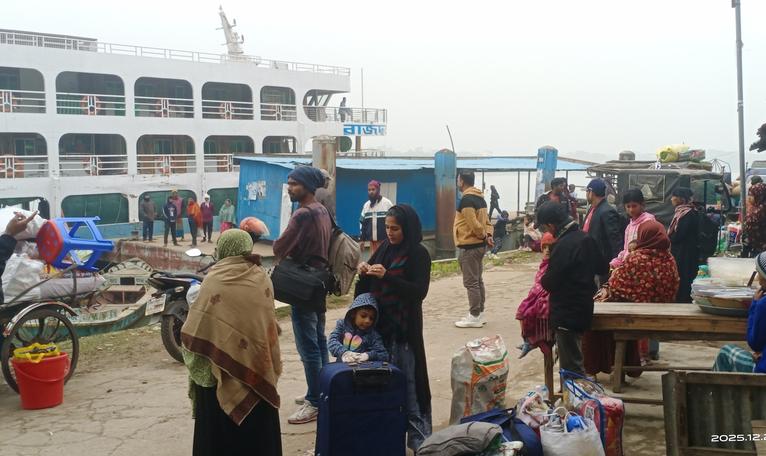 কাউখালীতে তীব্র শীতে বিপর্যস্ত জনজীবন