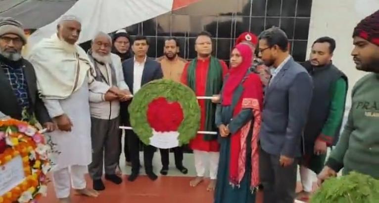 মঠবাড়িয়ায় যথাযোগ্য মর্যাদায় মহান বিজয় দিবস উদযাপন