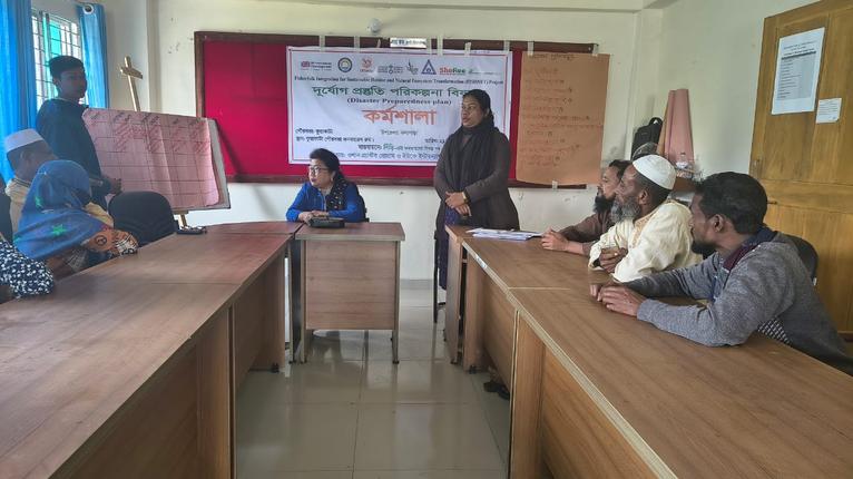 কুয়াকাটায় দুর্যোগ প্রস্তুতি পরিকল্পনা বিষয়ক কর্মশালা অনুষ্ঠিত