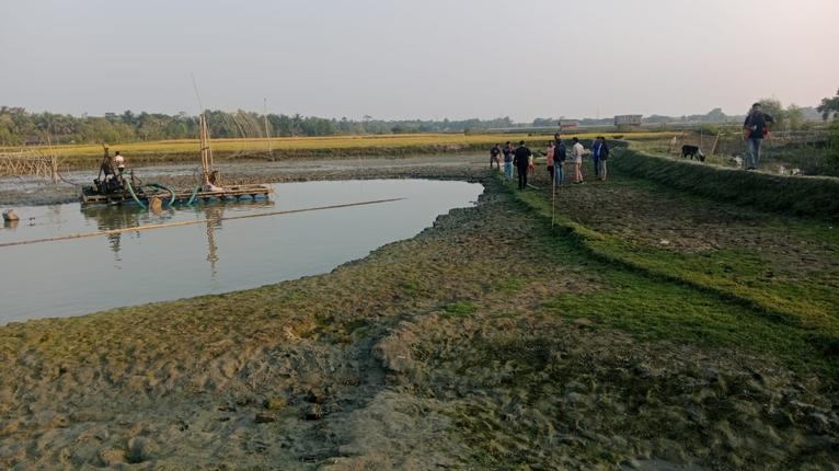 রামপালে অবৈধ বালু উত্তোলন: ভ্রাম্যমাণ আদালতে ৫০ হাজার টাকা জরিমানা