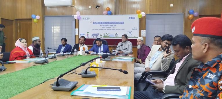 চরফ্যাশনে আভাসের দুর্বার-গালস প্রকল্পে অবহিতকরণ সভা