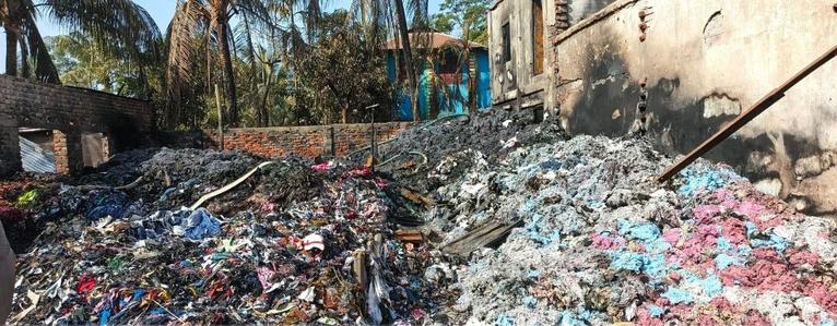 আমতলীতে তুলার মিলে আগুন, ৩৫ লাখ টাকার ক্ষতি