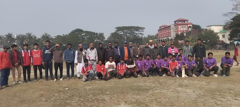 কলাপাড়ায় শীতকালীন ক্রিকেটে মহিপুর মাধ্যমিক বিদ্যালয় চ্যাম্পিয়ন