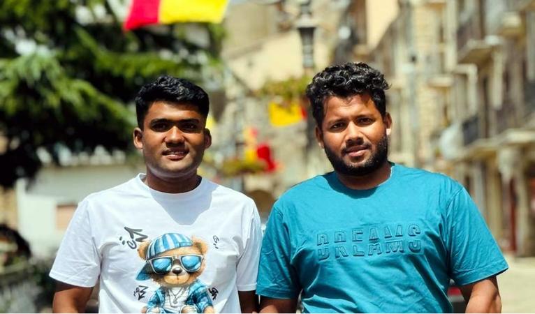 মানব পাচারে অভিযুক্ত ইতালি প্রবাসী সাকিব মোল্লা ও জাকির মোল্লা। ছবি- সংগৃহীত