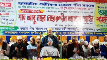 ক্ষমতার পেছনে দৌড়ানো ফরজ নয়, ঈমান রক্ষাই মুসলমানের জন্য ফরজ: ছারছীনার পীর