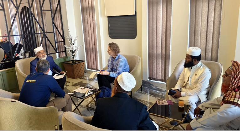 পটুয়াখালী-৪ আসন: ১১ দলীয় জোট প্রার্থীর সঙ্গে ইইউ নির্বাচন পর্যবেক্ষকদের বৈঠক